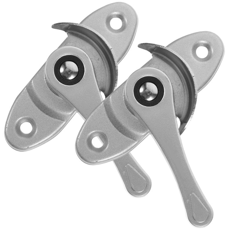 2 Sets Window Locks Horizontal Sliding Children Sash Locks Accessories - Image 2