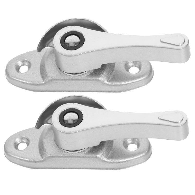 2 Sets Window Locks Horizontal Sliding Children Sash Locks Accessories - Image 4