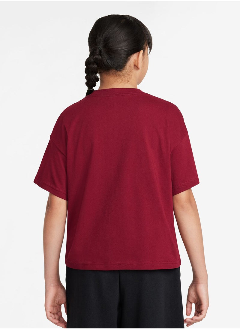Nike - Youth Nsw Boxy Essential T-Shirt - Image 1