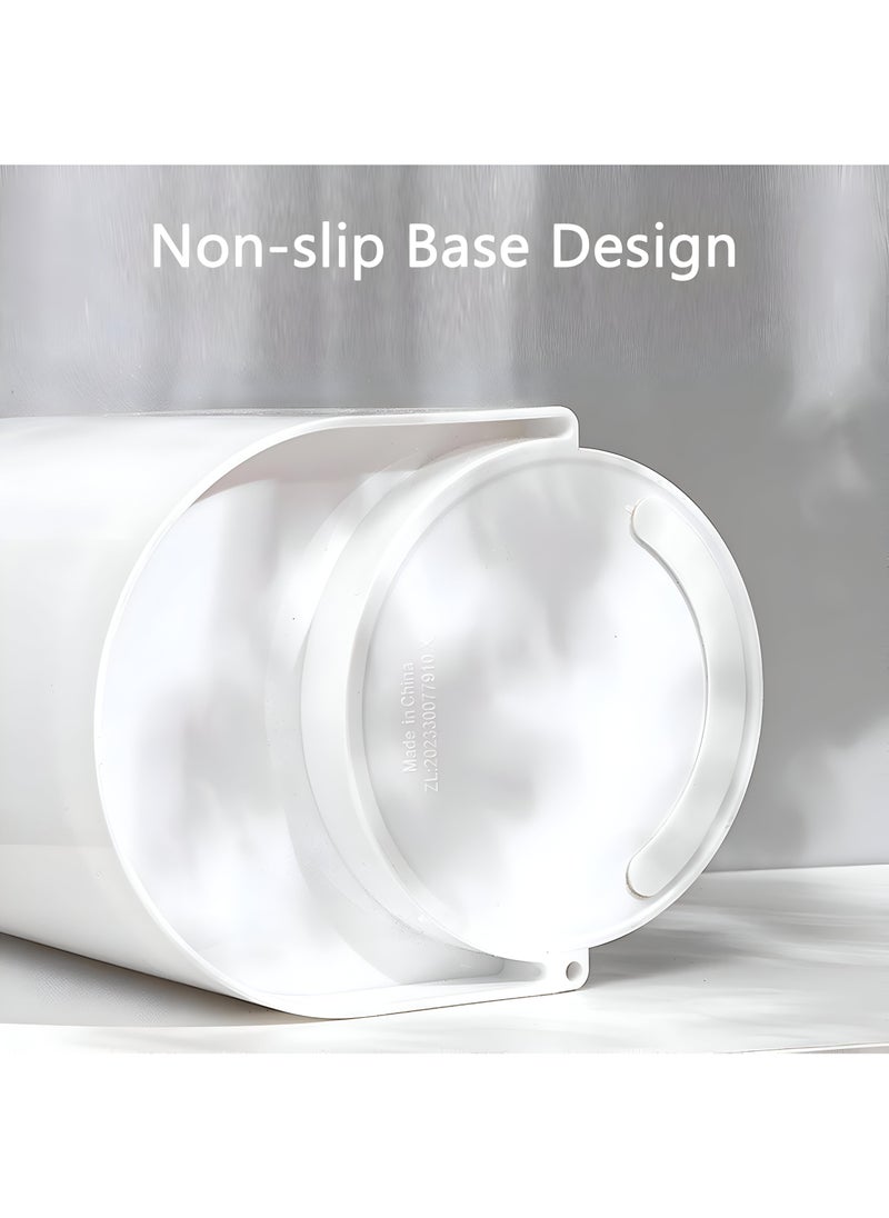 Cosmetic Holder - Sleek Small 3-Layer Rotating Acrylic Caddy For Organizing Skincare Tools, Brushes, Cotton Rounds, Floss, And Beauty Essentials