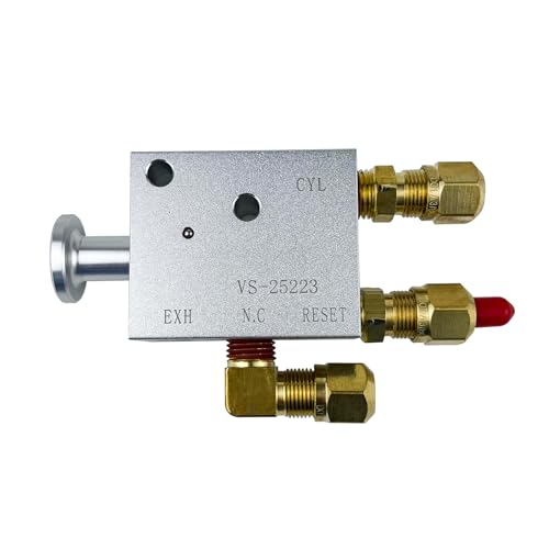 Wajelara 3Way Auto Reset Valve with Fittings Compatible with Hendrickson VS25223 VS25224 VS25223 VS25224 with Fittings - Image 3