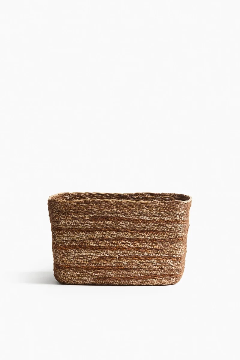 H&M Small handmade seagrass storage basket