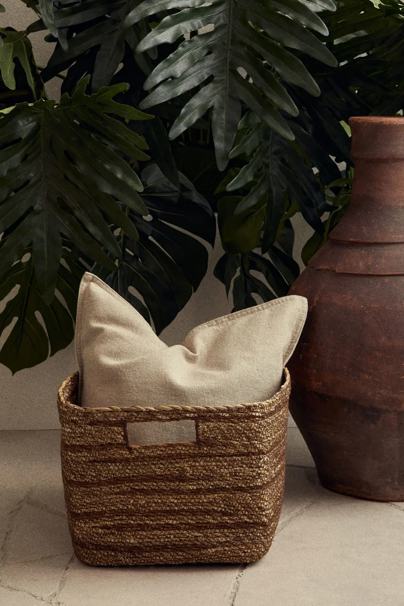 H&M Small handmade seagrass storage basket