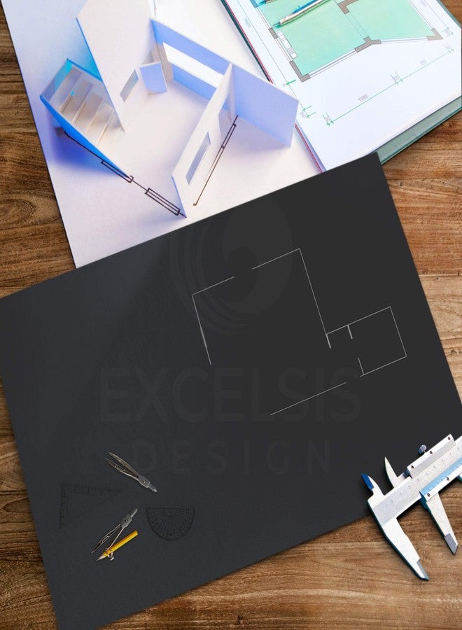 إكسلسيس ديزاين ألواح فوم سوداء من تصميم إكسلسيس، مقاس 11 × 14 بوصة - عبوة من 10 ألواح، سمك 1/8 بوصة (3 مم)، ألواح فوم أساسية للرسم والحرف اليدوية ولوحات الرؤية والمشاريع المدرسية والعروض التقديمية واللافتات - Image 5