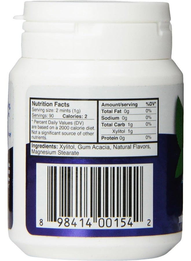 Epic Dental 100% Xylitol Sweetened Breath Mints, Peppermint, 180 Count - Image 4