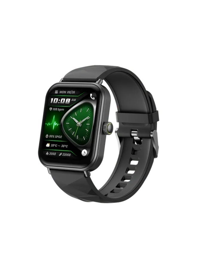 Oraimo 300 mAh Oraimo Watch Nova 2 Lite Smart Watch OSW-814L 1.93'' AMOLED With BT Calling - Black Midnight Black - Image 1