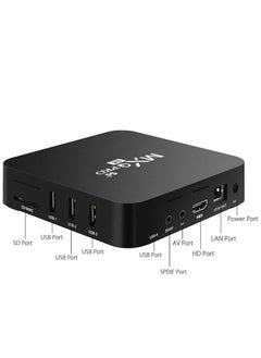 MXQ MXQ Pro 5G Android 13.1 TV Box | Quad-Core Processor | 2GB RAM + 16GB ROM | 4K Streaming | H.265 HD & 3D Support | Dual Band 2.4G/5.8G WiFi | Smart Home Media Player for Seamless Entertainment  - Image 2