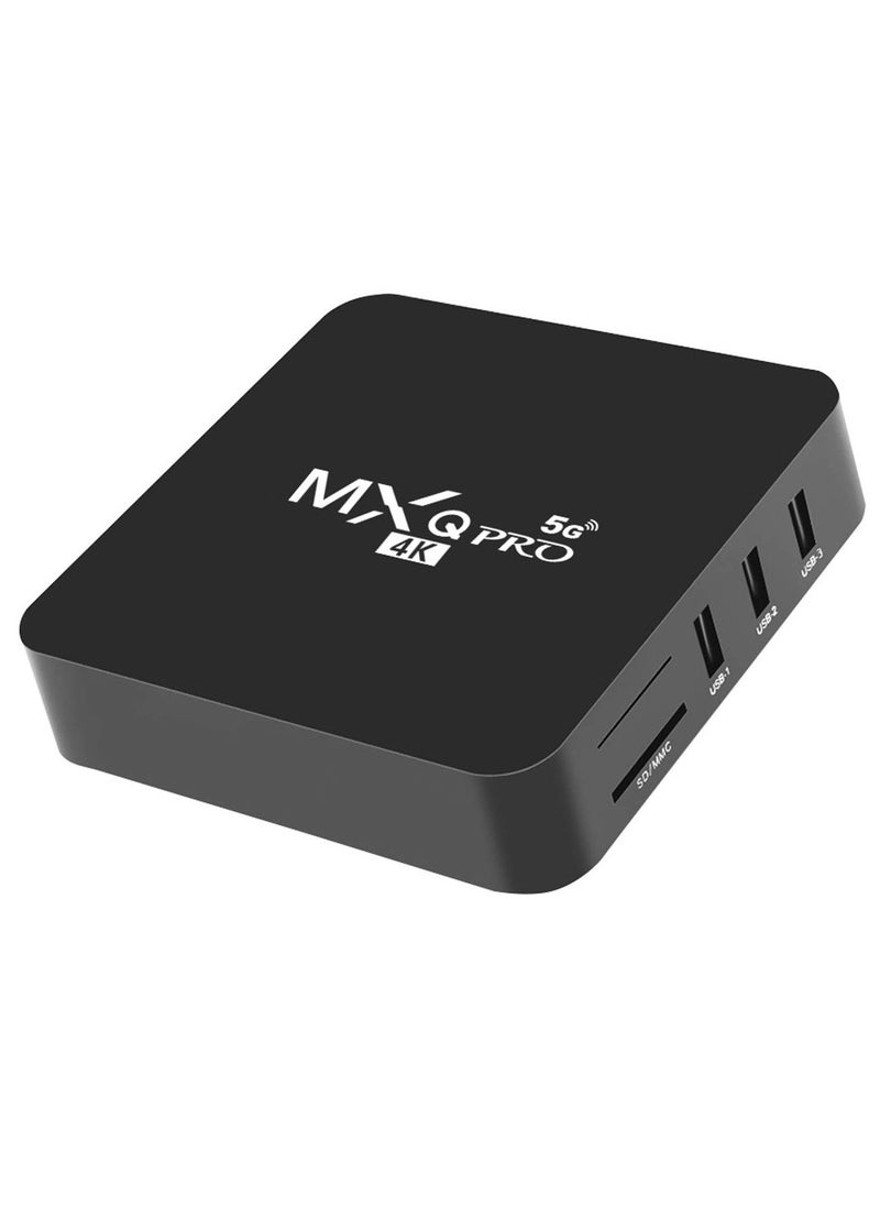 MXQ - MXQ Pro 5G Android 13.1 TV Box | Quad-Core Processor | 2GB RAM + 16GB ROM | 4K Streaming | H.265 HD & 3D Support | Dual Band 2.4G/5.8G WiFi | Smart Home Media Player for Seamless Entertainment - Image 1