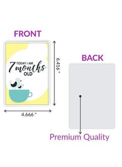 WOBBOX Wobbox Marathi Baby Shower Decoration Items| Baby Shower Ceremony Photo Booth Props for Photoshoot, Baby Shower Banner& Mom to Be Sash with Milestone Card, Godh Bharai Ceremony Decoration Kit-(FP279)  - Image 4