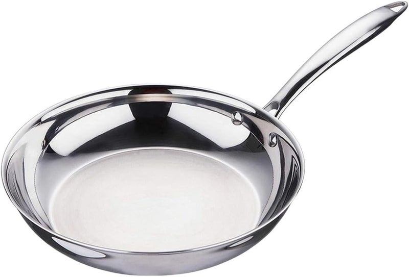 Arshia Tri-Ply Stainless Steel Fry Pan, 22 cm - Image 1