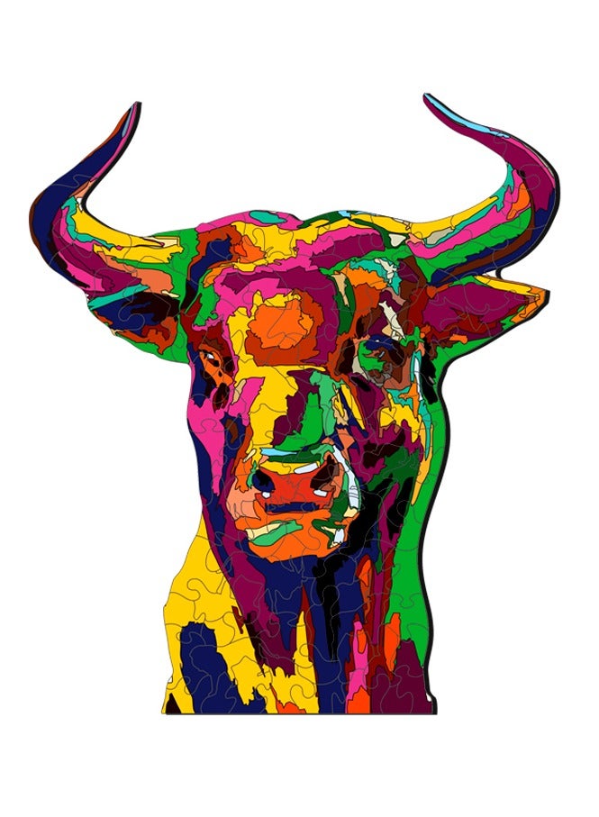 فوفا FOFA لغز خشبي ملون الثور - Image 2