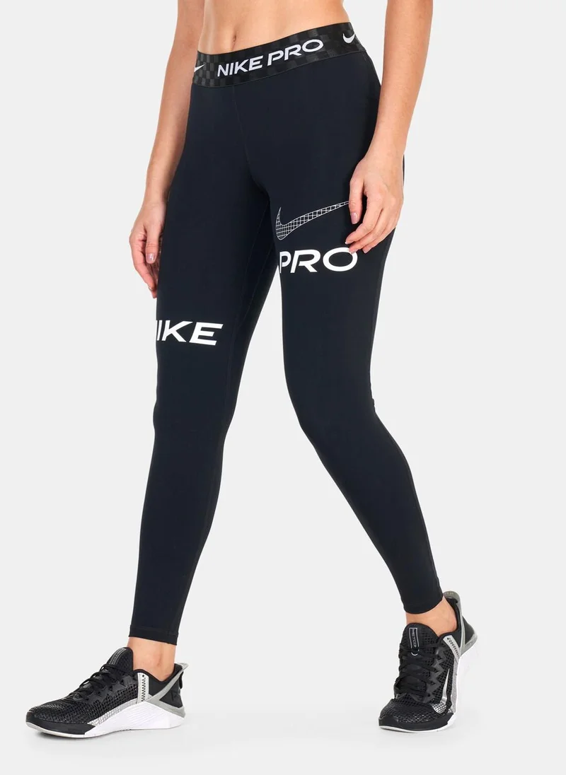 Nike Women's Pro Full-Length Graphic Training Leggings