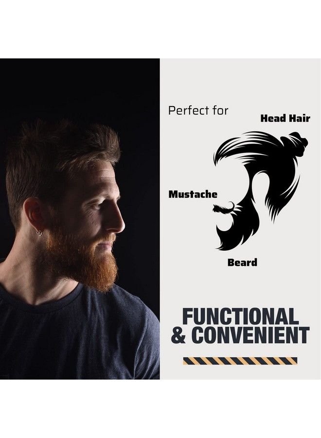 MEDca Wooden Beard And Comb Set For Men Perfect For Beards Head Hair And Mustaches Men - Image 4