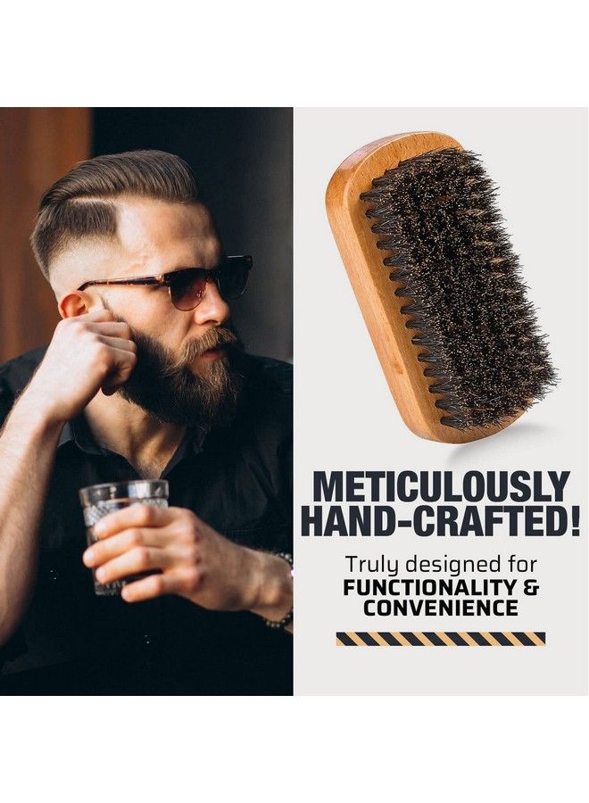 MEDca Wooden Beard And Comb Set For Men Perfect For Beards Head Hair And Mustaches Men - Image 3
