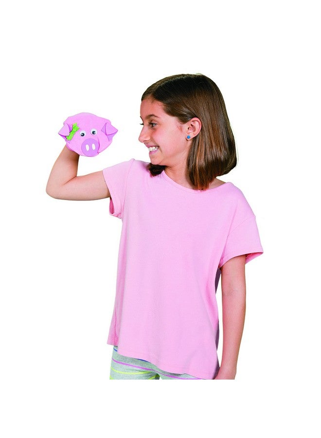 Fun Express DIY Hand Puppet Kit, Makes 12 Sock Puppets - Crafts for Kids and Fun Home Activities - Image 4