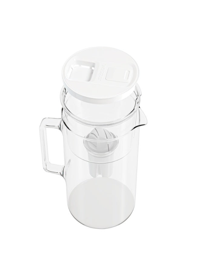 إبريق فلترة مياه ويسبر D2 بوروسيليكات أكوا كلاسِك سعة 3.0 لتر – أبيض - Image 5