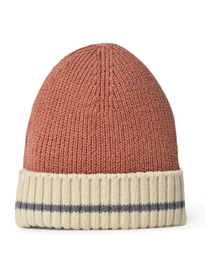 Mi Arcus Solid Brown Baby Caps for 12-24 Months Boys Girls Kids Infants Toddlers - Image 4