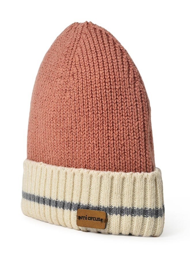 Mi Arcus Solid Brown Baby Caps for 12-24 Months Boys Girls Kids Infants Toddlers - Image 3