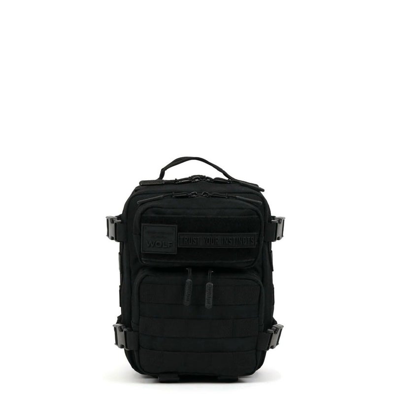 WOLFpak 9L Mini Tactical Backpack for Men & Women | Compact, Small Everyday Carry Bag for Gym, School, Travel | Durable, Water-Resistant Daypack with Molle System and Patch Panel (Nightshade Edition) - Image 2