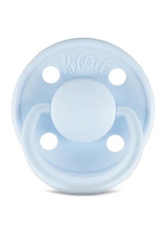 Rebael Rebael Mono Natural Rubber Round Pacifier Size 2 - Baby 6M+ (1-pack) - Tiny Sky  - Image 3