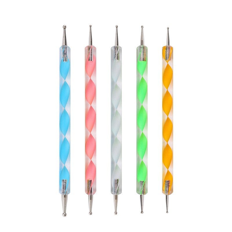 Combination Panwenbo New Creative Diy Graffiti Mandala Tool Hollow Rock Color Filling Rod Point Drill - Image 3