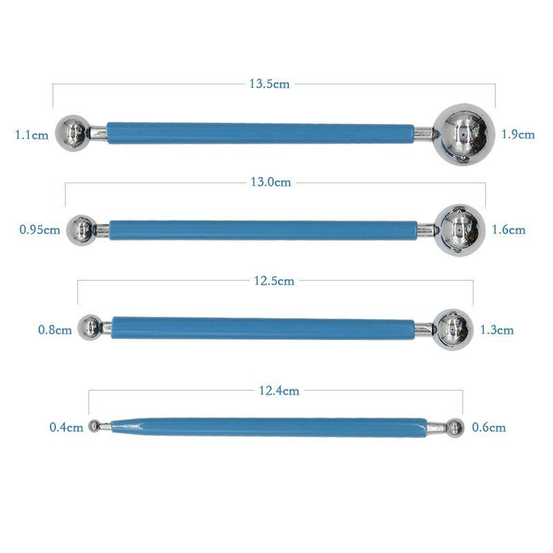 Combination Panwenbo New Creative Diy Graffiti Mandala Tool Hollow Rock Color Filling Rod Point Drill - Image 5