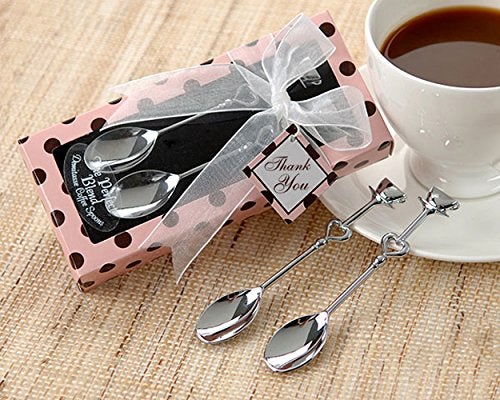 Babies Bloom Coffee Tea Spoon Set Wedding Party Favors Party Favors Set of 2 - Image 5