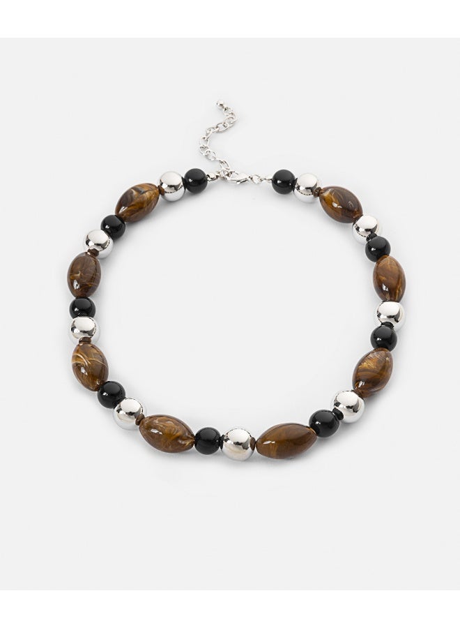 Ipekyol Necklace With Contrast Beads  - Image 2