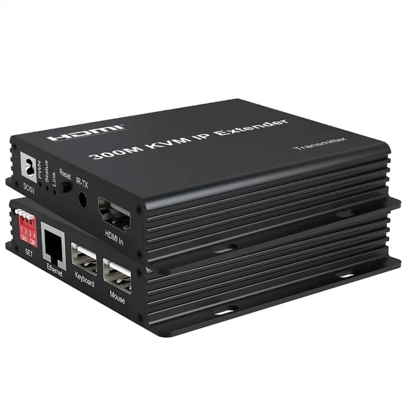 Tobo 300M IP HDMI KVM Extender over Rj45 cat5e/6 HDMI Ethernet Video Extension Muitlpoint Cascade Extender support via Network Switch TD-1131H - Image 1