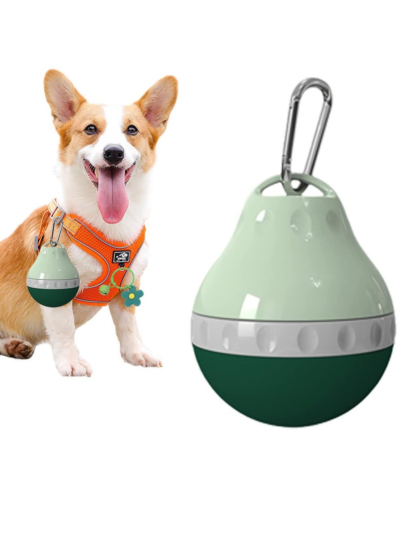 Portable Dog Water Bottle with Detachable Bowl for Travel and Outdoor Activities Leak Proof Design Ideal for Hiking and Walking - Image 1