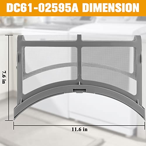 Improvedhand DC61-02595A Dryer Lint Trap Screen Replacement for Samsung Dryer, Replaces Part # 2069505, AP4578777, PS4206799, EAP4206799 - Image 4