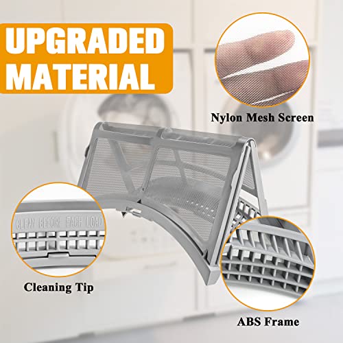 Improvedhand DC61-02595A Dryer Lint Trap Screen Replacement for Samsung Dryer, Replaces Part # 2069505, AP4578777, PS4206799, EAP4206799 - Image 2