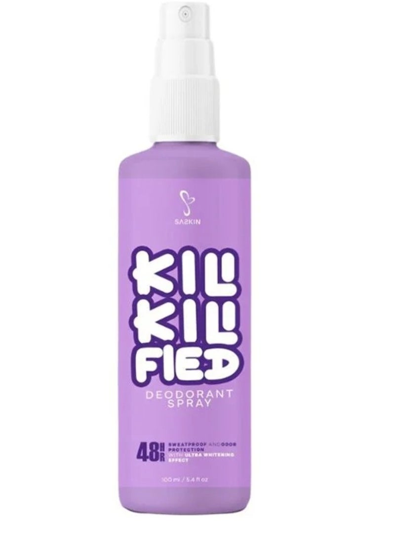 SASKIN KILI KILI FIED DEODORANT SPRAY 60ML - Image 2