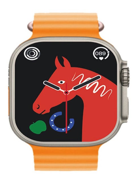 T900 Ultra Wireless Charging New Features Super Fast Latest Smart Watch Orange