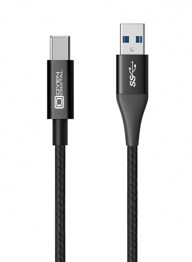 Oyen Digital USB-C to USB-A Cable, 16-inch/ 0.4 M (UCA-04-BN) - Image 2