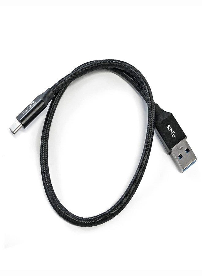 Oyen Digital USB-C to USB-A Cable, 16-inch/ 0.4 M (UCA-04-BN) - Image 1