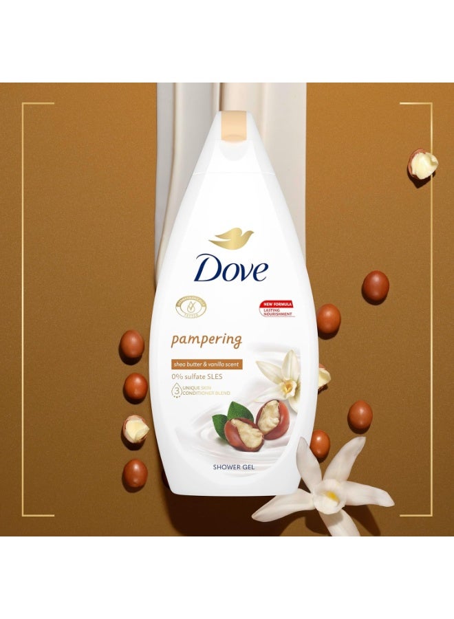 Dove Purely Pampering Shea Butter Body wash 500 ml - Image 3