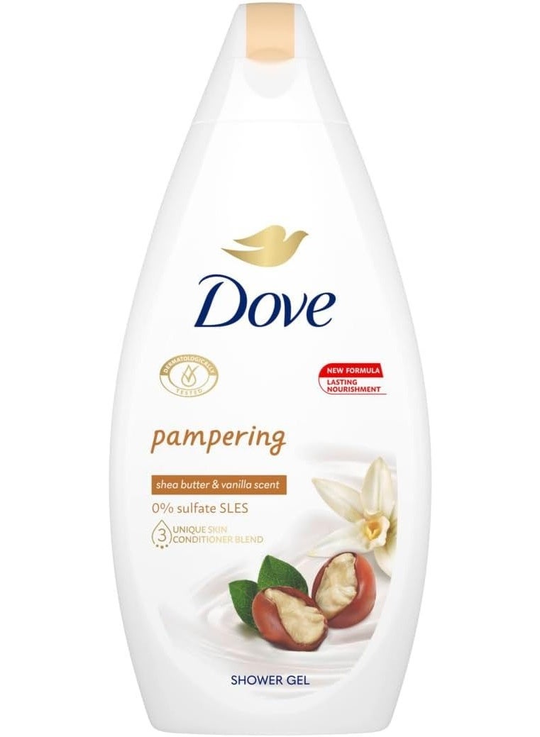 Dove Purely Pampering Shea Butter Body wash 500 ml - Image 1
