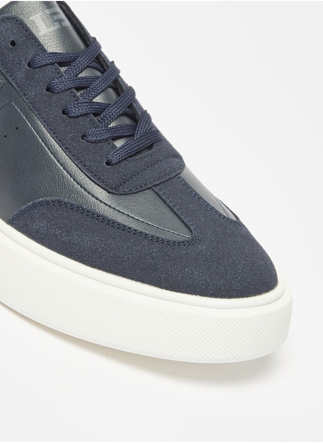 LBL by Shoexpress Men's Colourblock Sneakers with Lace-Up Closure  - Image 5