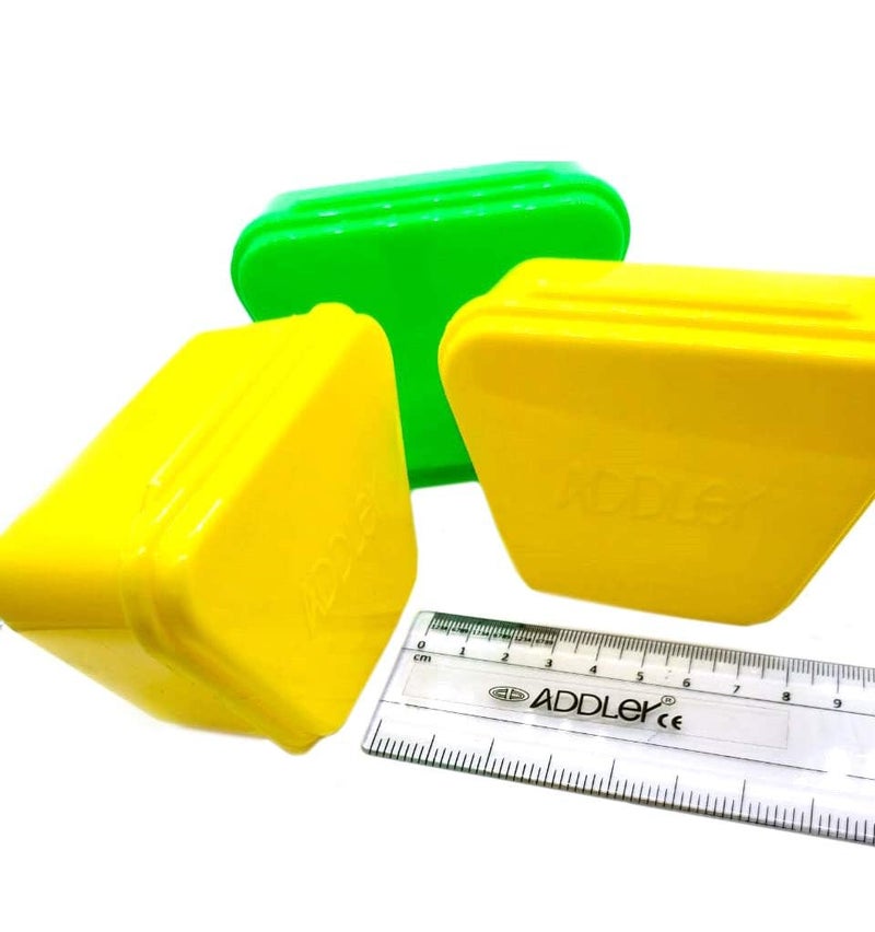 ADDLER Dental Denture Boxes,Retainer Boxes, Orthodontic Mouth Gard Dental Storage Container/Teeth Storage Boxes Assorted) - Image 3