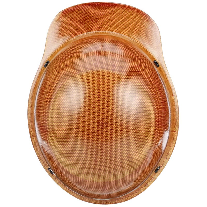 Msa 454617 Skullgard Cap Style Safety Hard Hat With Staz-On Pinlock Suspension | Non-Slotted Cap, Made Of Phenolic Resin, Radiant Heat Loads Up To 350F - Standard Size In Natural Tan - Image 3