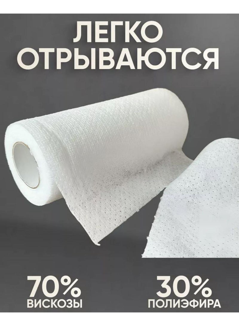 "رول مناديل تنظيف قماش متعدد الاستخدام للمطبخ – 25 قطعة (20×20 سم)" - Image 1