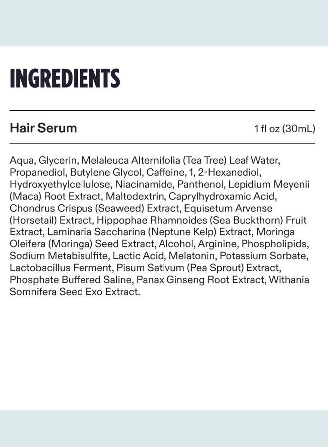 NUTRAFOL Men's Hair Serum, Clinically Tested to Support Visibly Thicker Hair and Scalp Coverage, Lightweight and Non-Greasy, for Daily Use - 30mL, 1 Bottle - Image 5