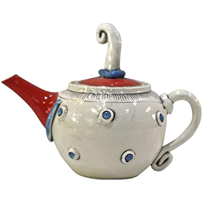 Lal Tea Pot Small  Ceramic