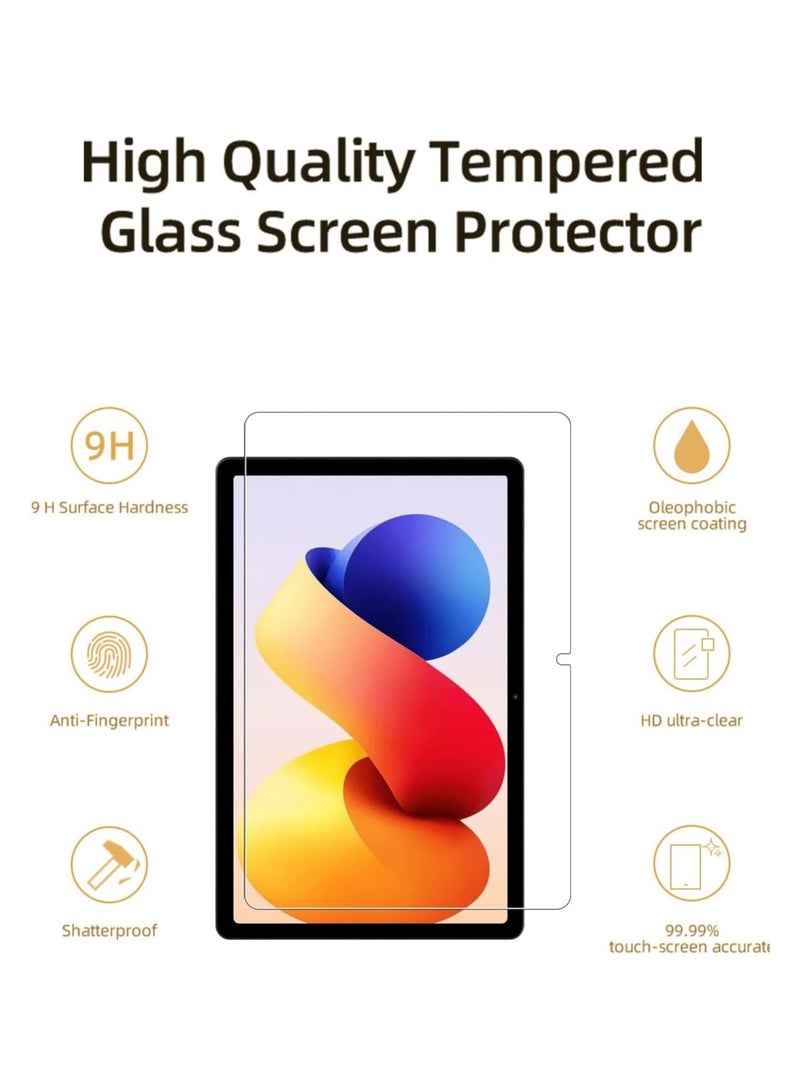 Screen Protector Compatible with Xiaomi Redmi Pad 2 Pro 12.1-inch 2025 Tablet, 【2-Pack】 Tempered Glass Anti-Scratch Film, 9H Hardness, Bubble-Free, HD Clear Tempered Glass - Image 2