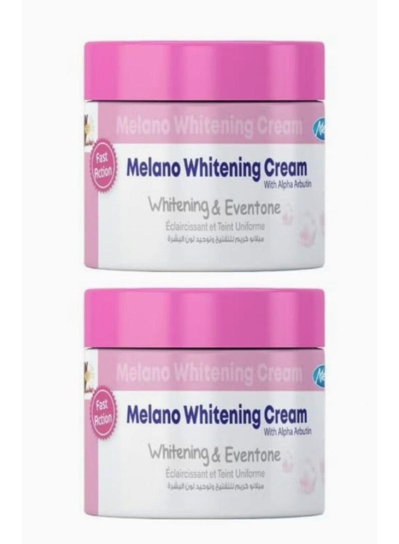 Melano Pharma Two Pieces of Safe Whitening Cream And Eventone 2*50 gm