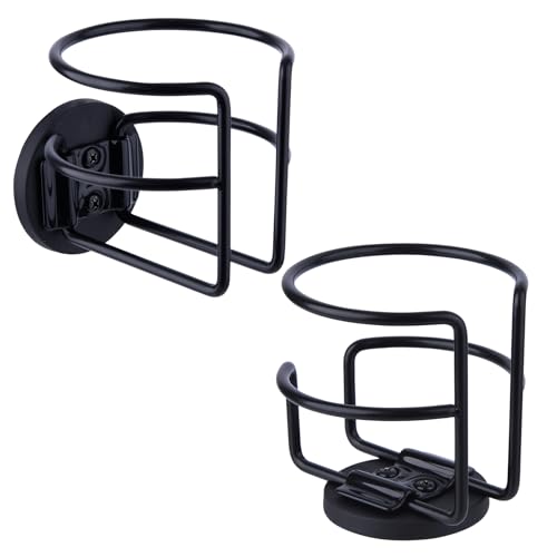 JAZBREY Strong Magnetic Cup Holder Fully Covered Anti Drop Drink Holder Horizontal or Vertical Mount on Metal Surface Portable Magnet Bottle Holder for Bus Tractor Truck Mower Refrigerator 1 Pack - Image 1