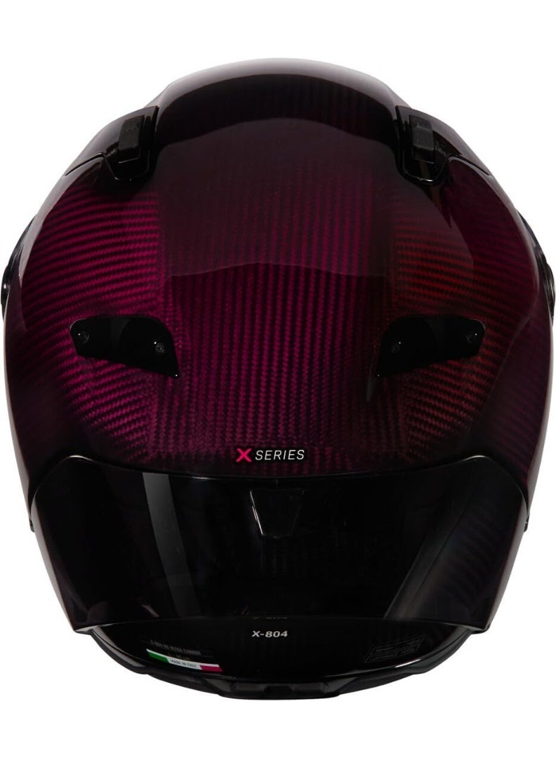 Nolan X-804 RS U.C. LIQUIDO Red Helmet - Image 2