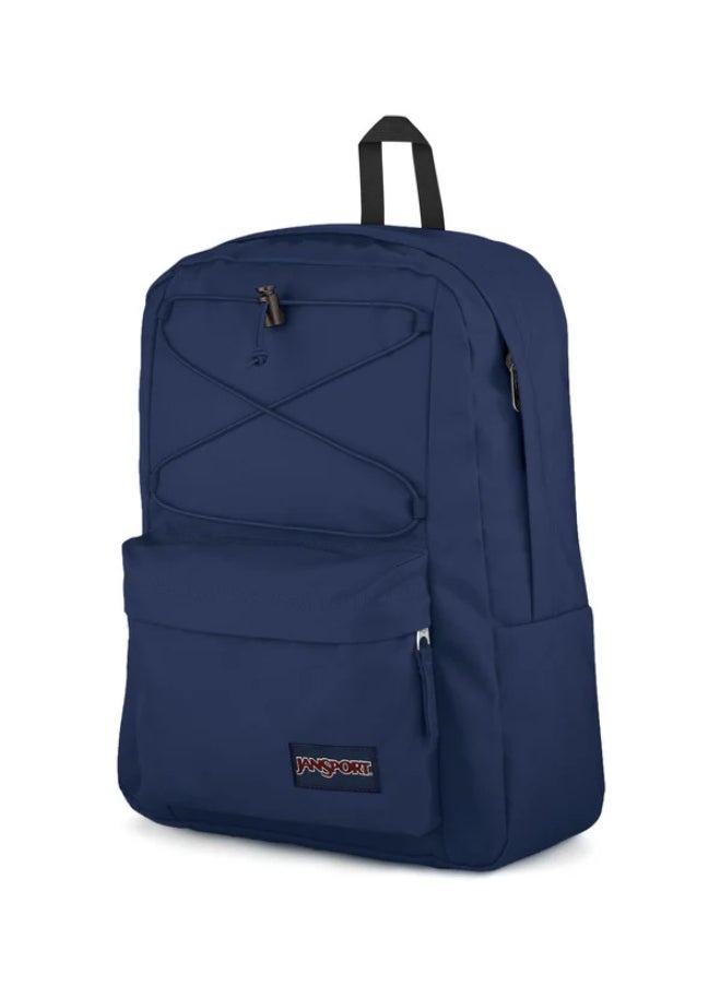 JANSPORT Flex Pack Backpack With Padded Shoulders, 26L, 0.4 kg, 15Inch - Navy  - Image 4