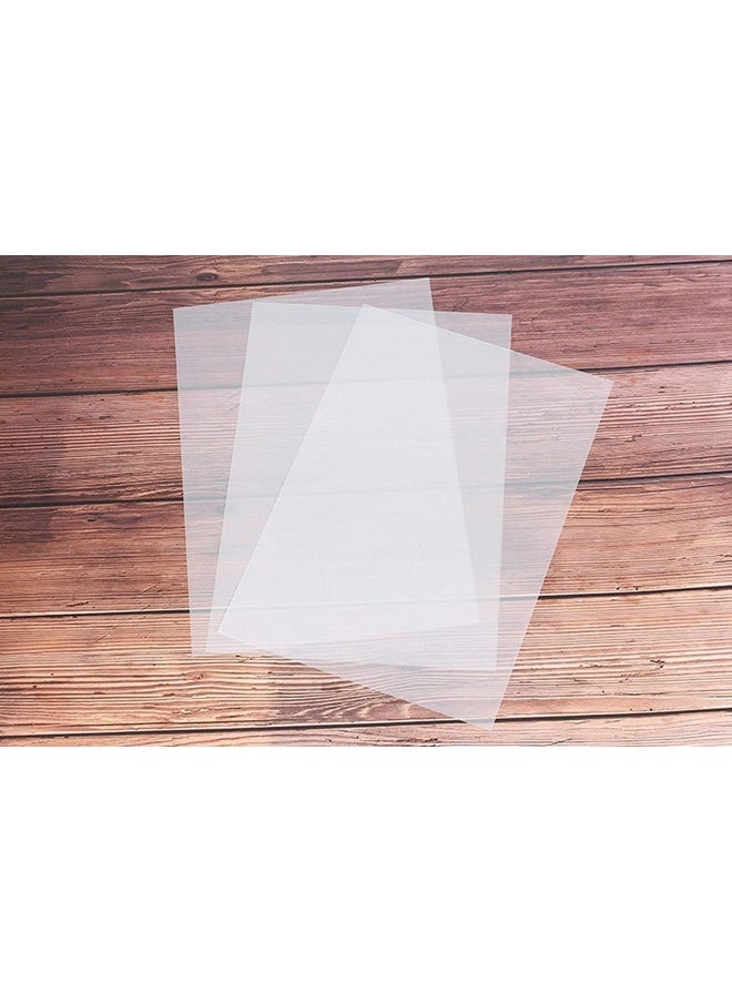 Premify - 100 Sheets A4 Size Artist’S Tracing Paper/Butter Paper, 8.3 X 11.5 Inch 55Gsm, Translucent Vellum Sketching Paper, Used With Pencil, Marker & Ink Trace Sketch Drawing, Offset Inkjet Printing - Image 1